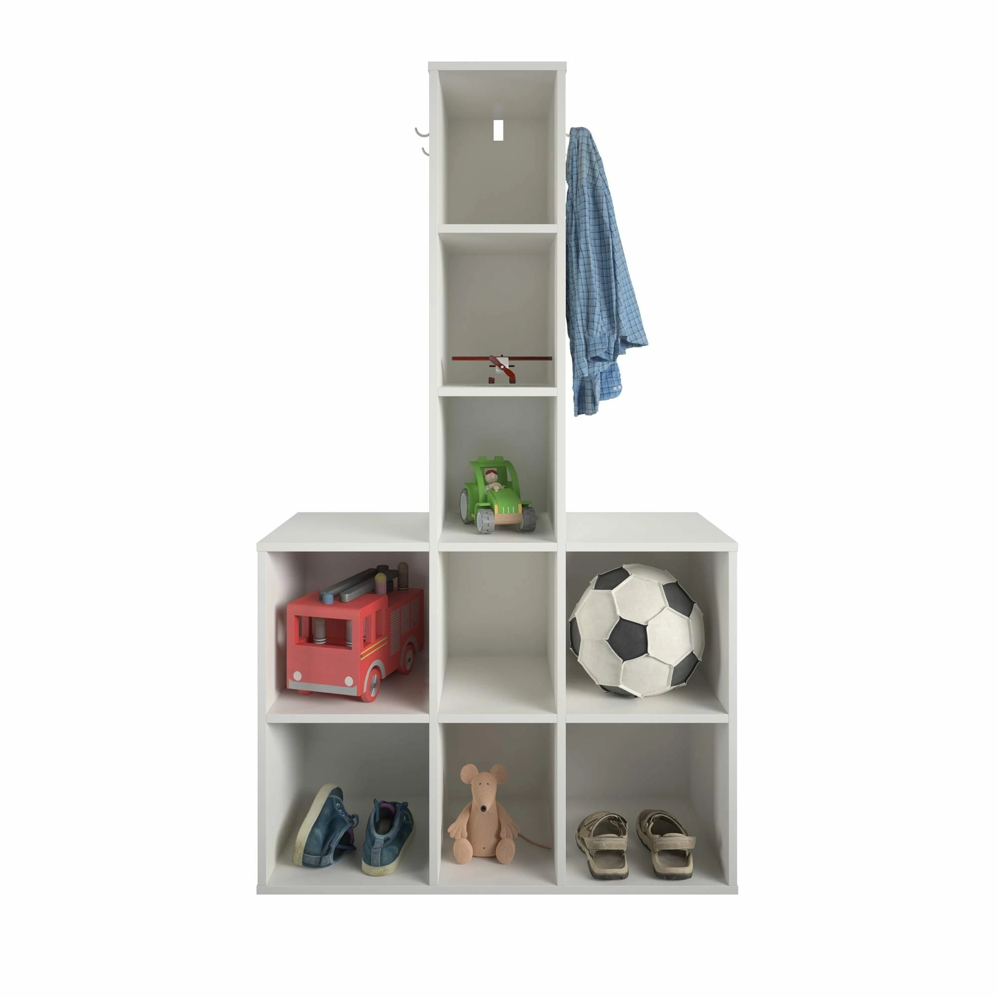 Budget π Avenue Greene Samuel Kid's 9 Cube Storage White βοΈ 5 Budget π Avenue Greene Samuel Kid's 9 Cube Storage White βοΈ - Image 3