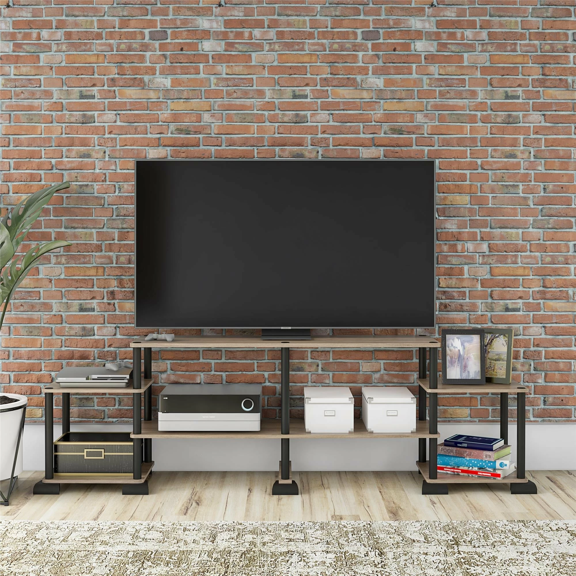 Cheap 𧨠Avenue Greene Stern Grove No Tool TV Stand For TVs Up To 50 Inches - 50 Inches Espresso π― - Image 3