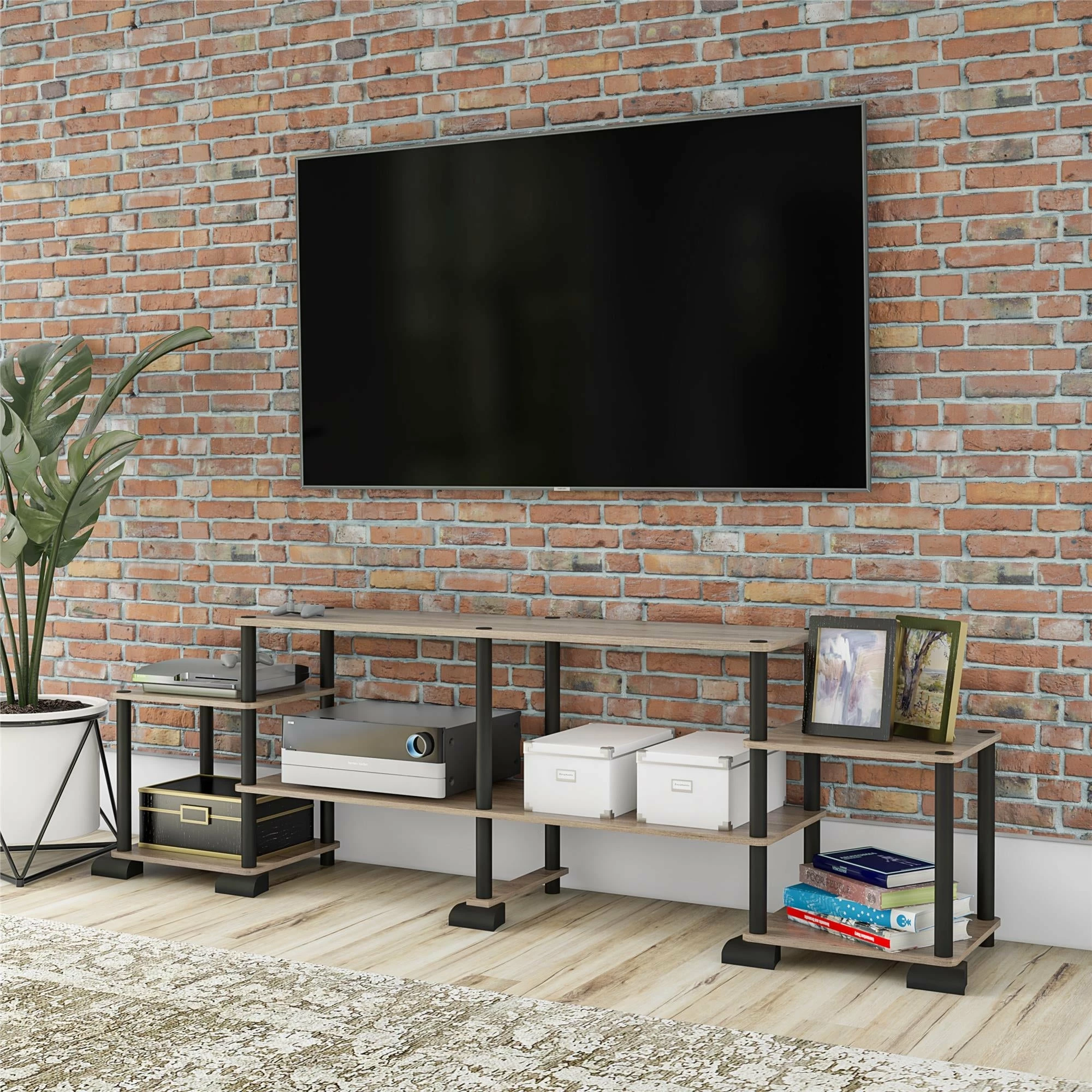 Cheap 𧨠Avenue Greene Stern Grove No Tool TV Stand For TVs Up To 50 Inches - 50 Inches Espresso π― - Image 6