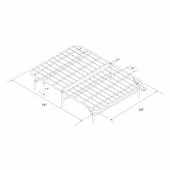 Discount 🛒 Avenue Greene Tara Black Metal Platform Bed Frame And Mattress Foundation 👍 -Avenue Greene Shop Avenue Greene Tara Black Metal Platform Bed Frame and Mattress Foundation 6e0a478d 36d4 4d71 8412 e2736914fde0