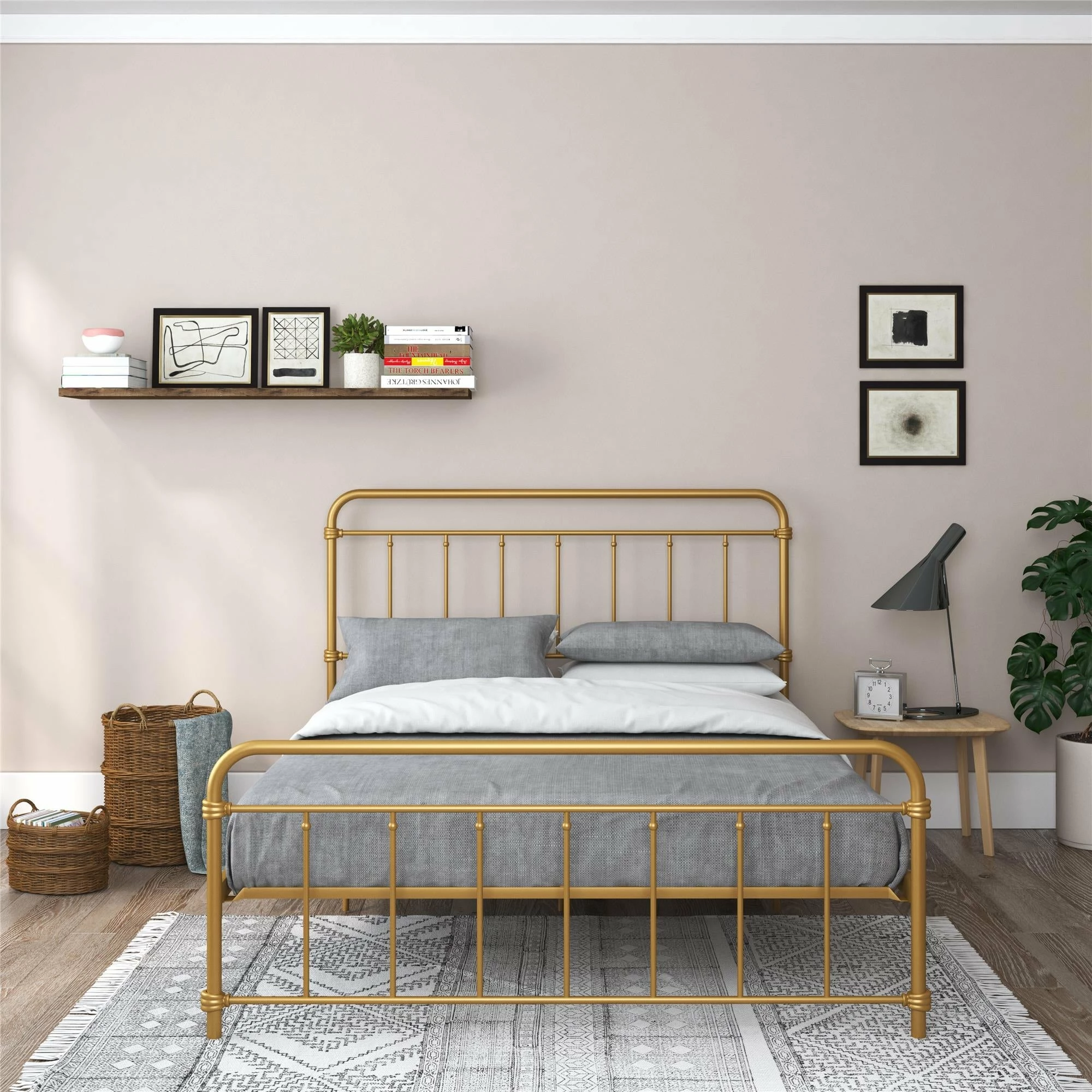 Top 10 π₯° Avenue Greene Waller Metal Bed Gold π₯ - Image 2