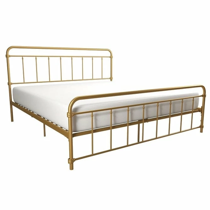 Top 10 π₯° Avenue Greene Waller Metal Bed Gold π₯ - Image 4