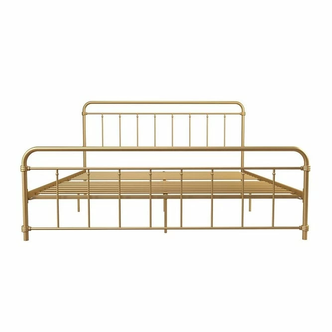 Top 10 π₯° Avenue Greene Waller Metal Bed Gold π₯ - Image 6