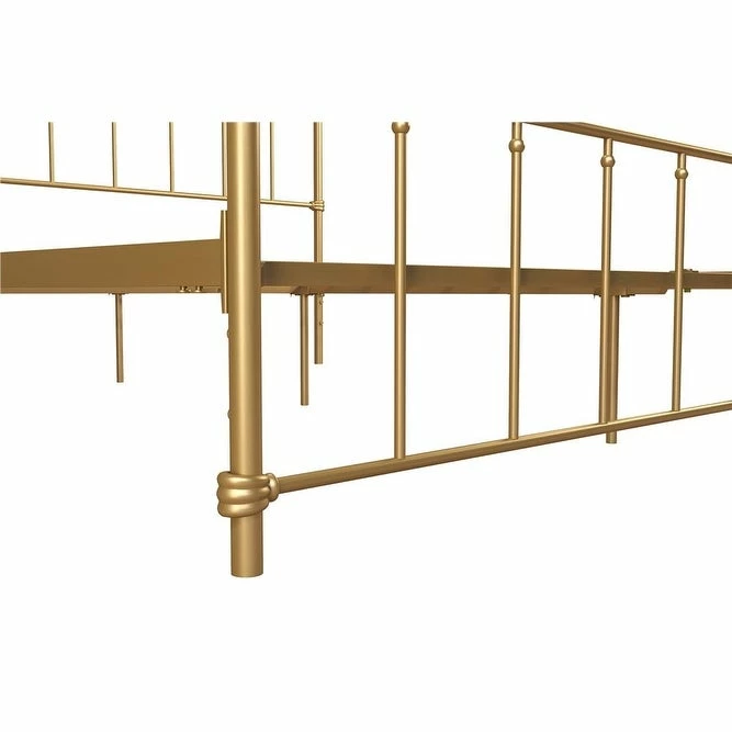 Top 10 π₯° Avenue Greene Waller Metal Bed Gold π₯ - Image 8
