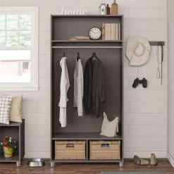 Coupon π Avenue Greene Wardlaw 36 Inch Wide Mudroom Cabinet Graphite Grey π 19 Coupon π Avenue Greene Wardlaw 36 Inch Wide Mudroom Cabinet Graphite Grey π -Avenue Greene Shop Avenue Greene Wardlaw 36 inch Wide Mudroom Cabinet 2