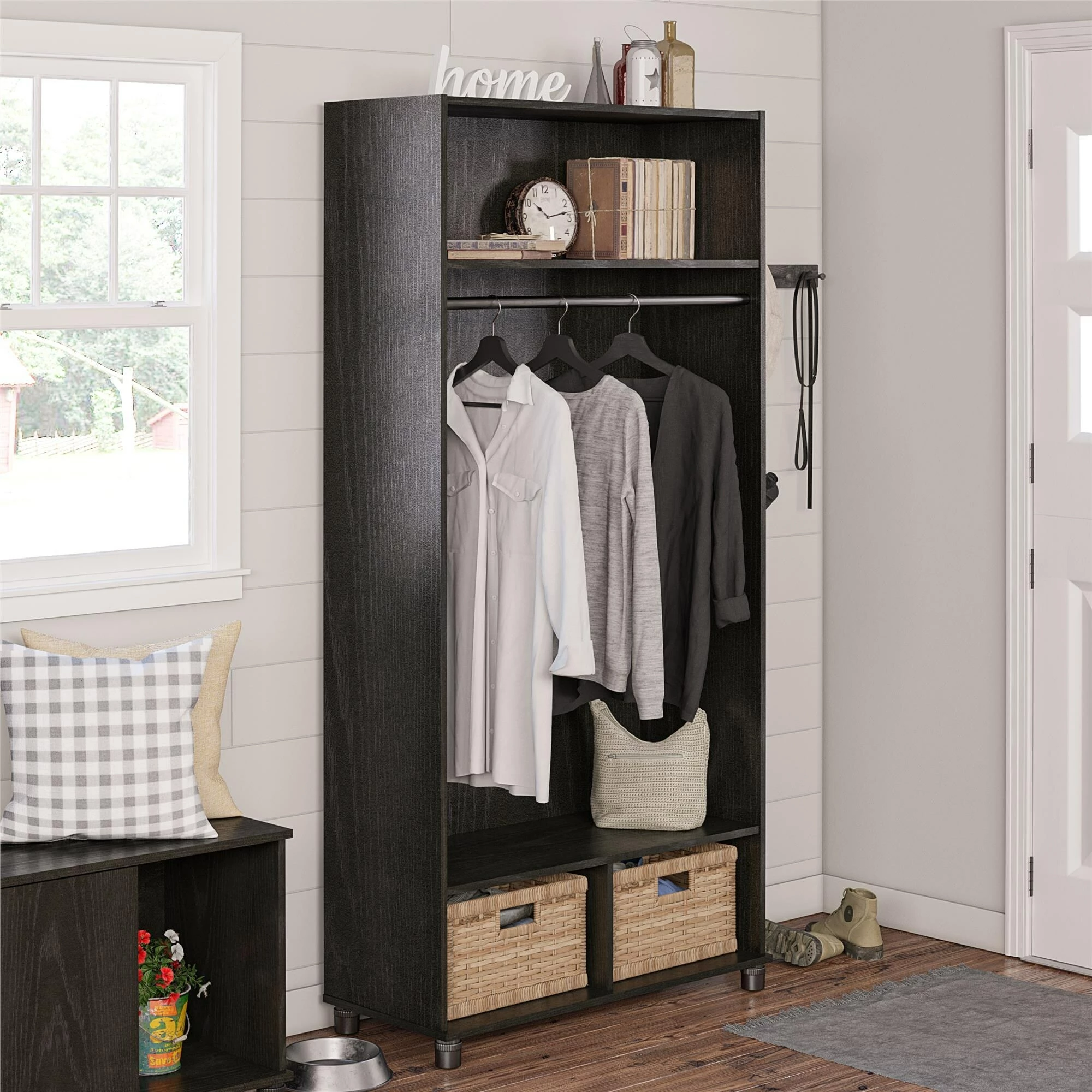 Coupon π Avenue Greene Wardlaw 36 Inch Wide Mudroom Cabinet Graphite Grey π 6 Coupon π Avenue Greene Wardlaw 36 Inch Wide Mudroom Cabinet Graphite Grey π - Image 4