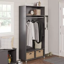 Coupon π Avenue Greene Wardlaw 36 Inch Wide Mudroom Cabinet Graphite Grey π 22 Coupon π Avenue Greene Wardlaw 36 Inch Wide Mudroom Cabinet Graphite Grey π -Avenue Greene Shop Avenue Greene Wardlaw 36 inch Wide Mudroom Cabinet 5
