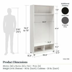 Coupon π Avenue Greene Wardlaw 36 Inch Wide Mudroom Cabinet Graphite Grey π 26 Coupon π Avenue Greene Wardlaw 36 Inch Wide Mudroom Cabinet Graphite Grey π -Avenue Greene Shop Avenue Greene Wardlaw 36 inch Wide Mudroom Cabinet 9