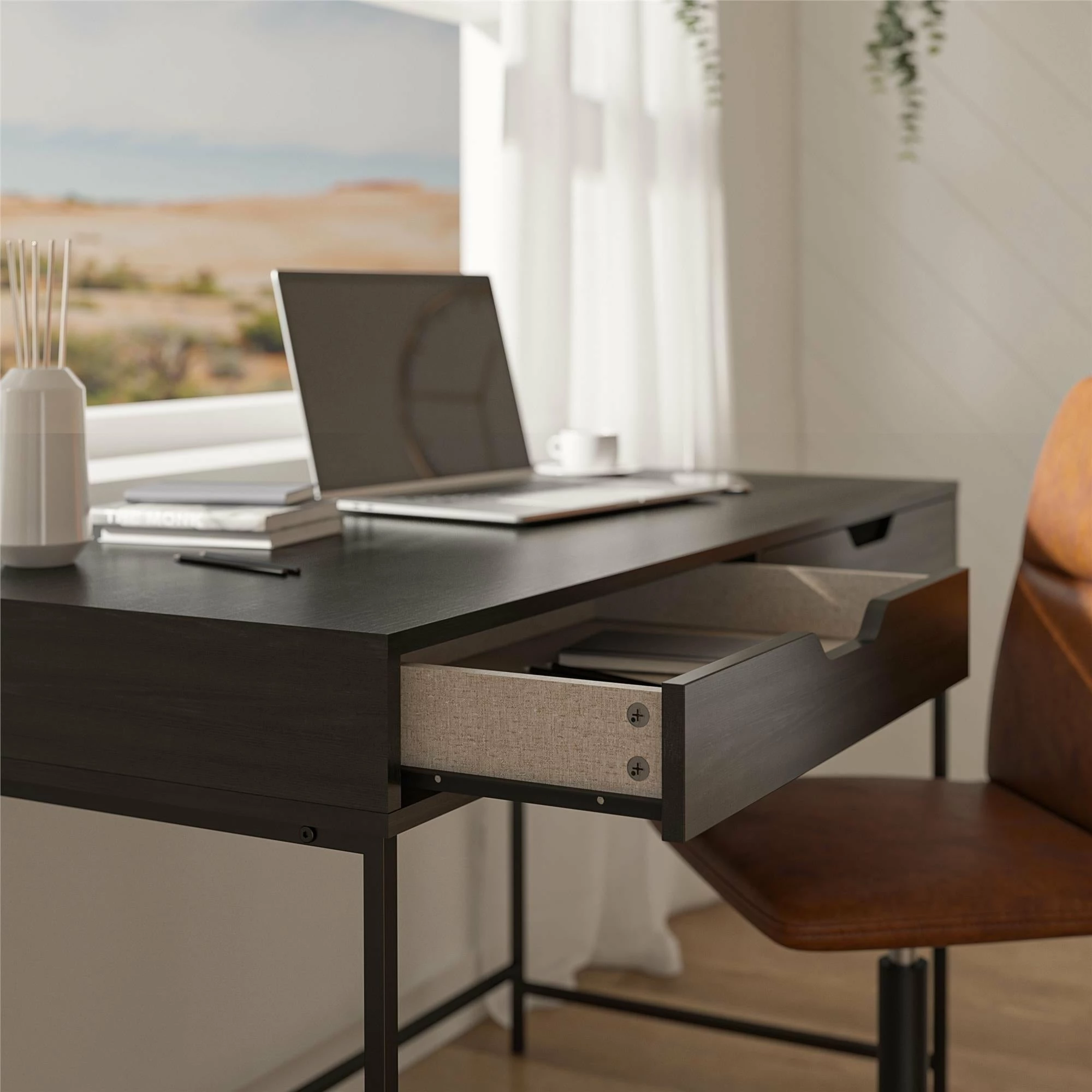 Promo π Avenue Greene Wardlaw Computer Desk With 2 Drawers Natural π€© 15 Promo π Avenue Greene Wardlaw Computer Desk With 2 Drawers Natural π€© - Image 13