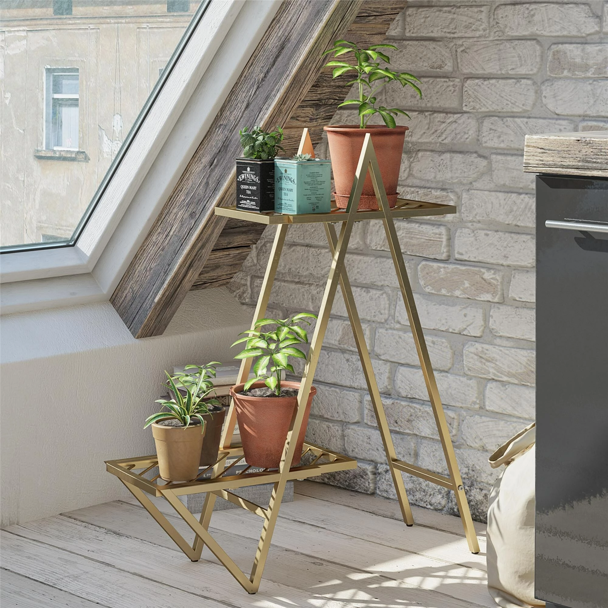 Buy π Avenue Greene Wildleaf Plant Stand Olive Green π 4 Buy π Avenue Greene Wildleaf Plant Stand Olive Green π - Image 2