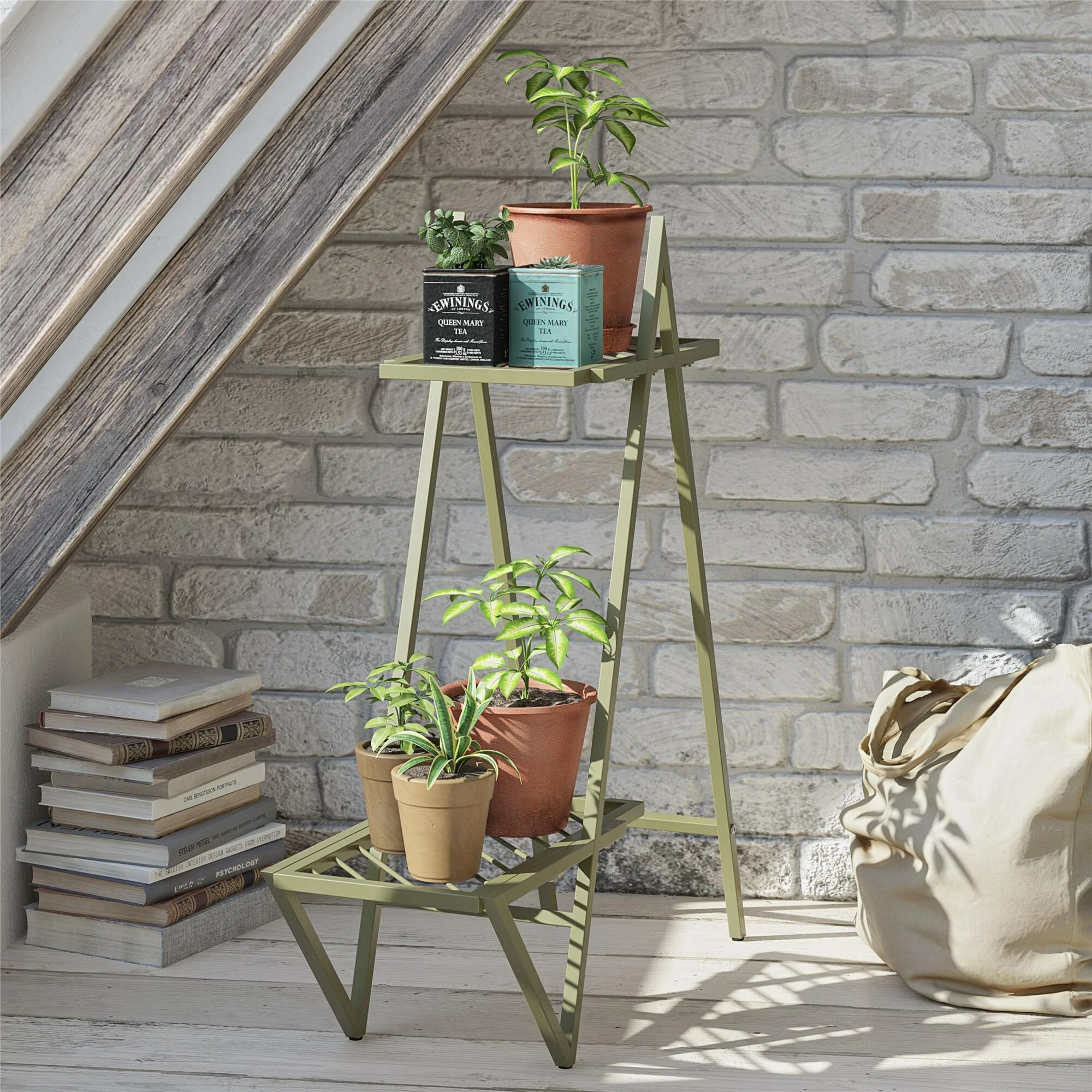 Buy π Avenue Greene Wildleaf Plant Stand Olive Green π 10 Buy π Avenue Greene Wildleaf Plant Stand Olive Green π - Image 8