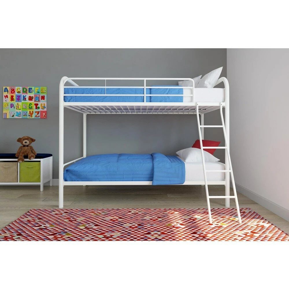 Best Pirce ๐ Avenue Greene Avenue Green Edison Twin Over Twin Metal Bunk Bed Black ๐ - Image 4