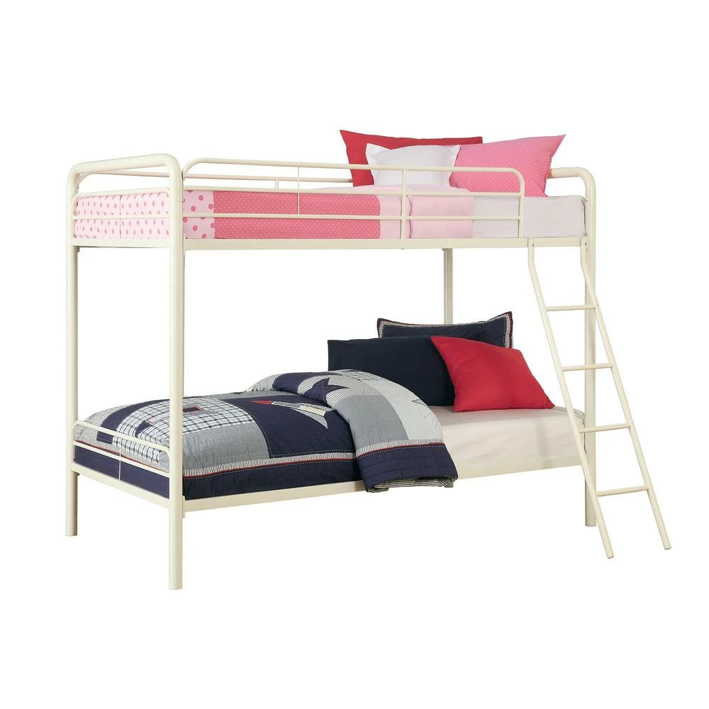 Best Pirce ๐ Avenue Greene Avenue Green Edison Twin Over Twin Metal Bunk Bed Black ๐ - Image 12