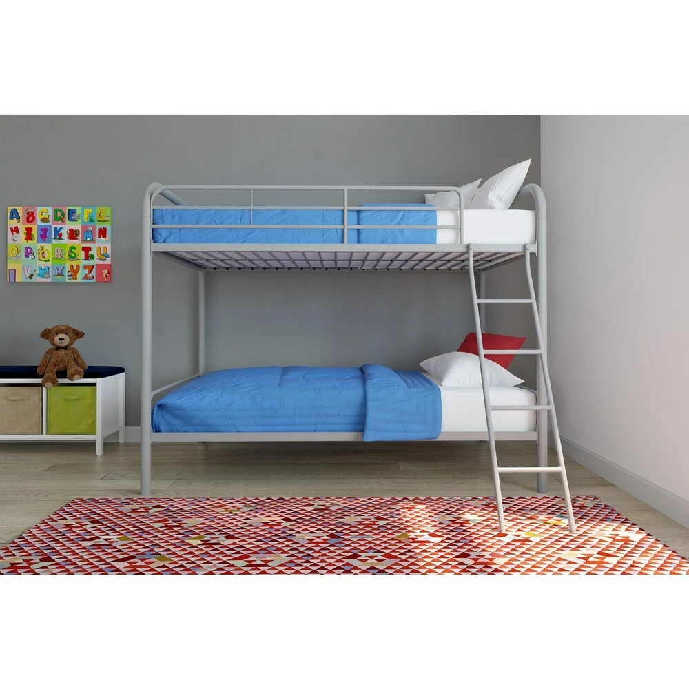 Best Pirce ๐ Avenue Greene Avenue Green Edison Twin Over Twin Metal Bunk Bed Black ๐ - Image 5
