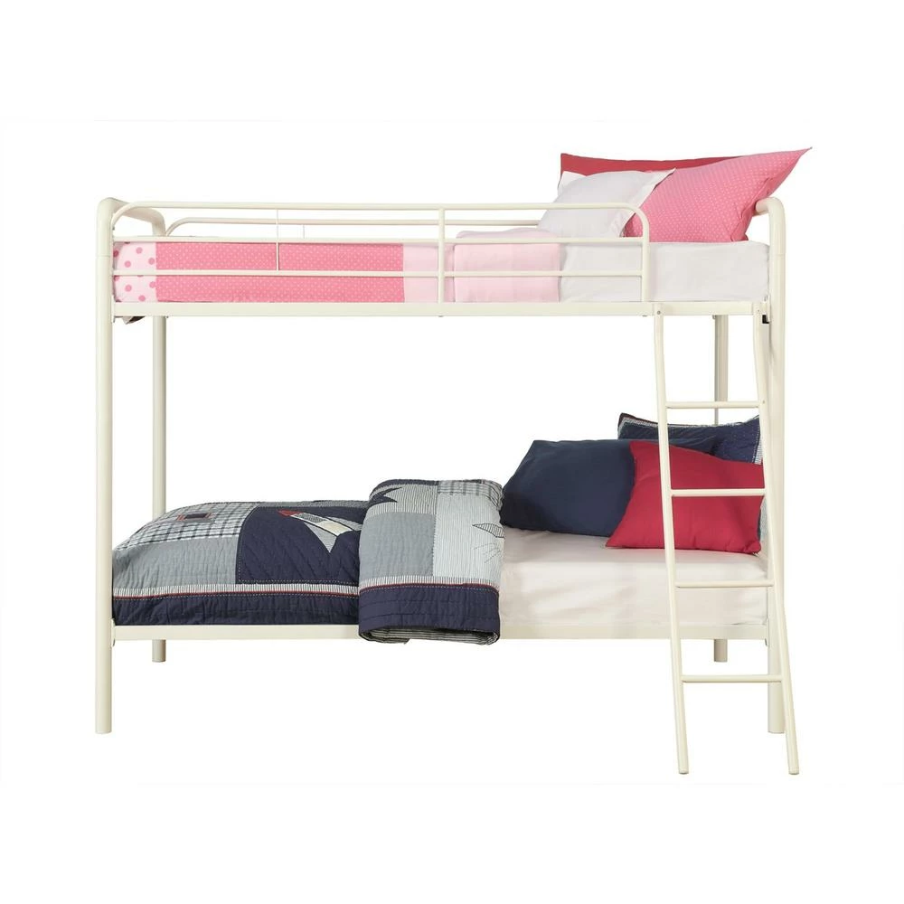 Best Pirce ๐ Avenue Greene Avenue Green Edison Twin Over Twin Metal Bunk Bed Black ๐ - Image 9