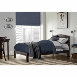 Coupon ๐ Avenue Greene Lucas Espresso Twin Bed ๐งจ