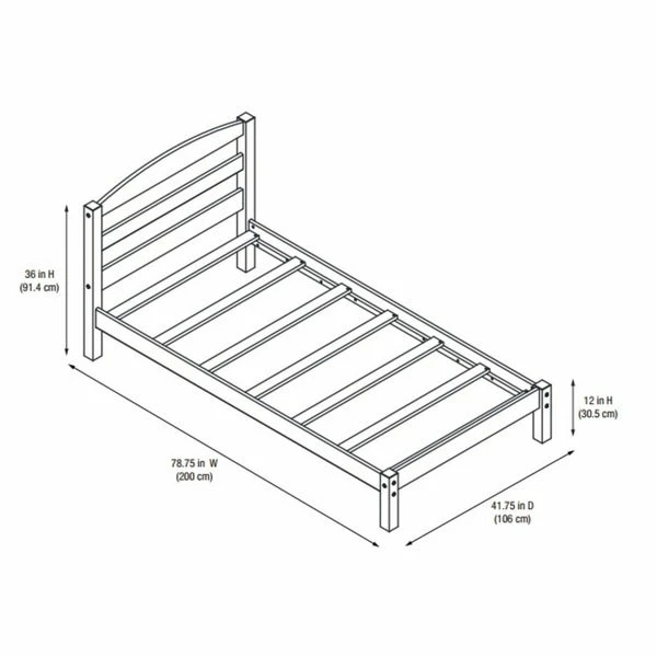 Coupon ๐ Avenue Greene Lucas Espresso Twin Bed ๐งจ - Image 5